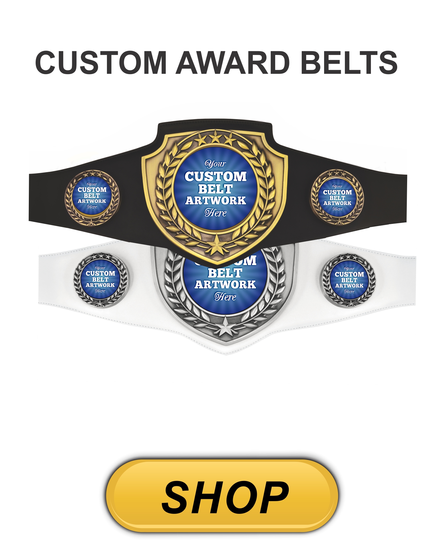 custom award belts